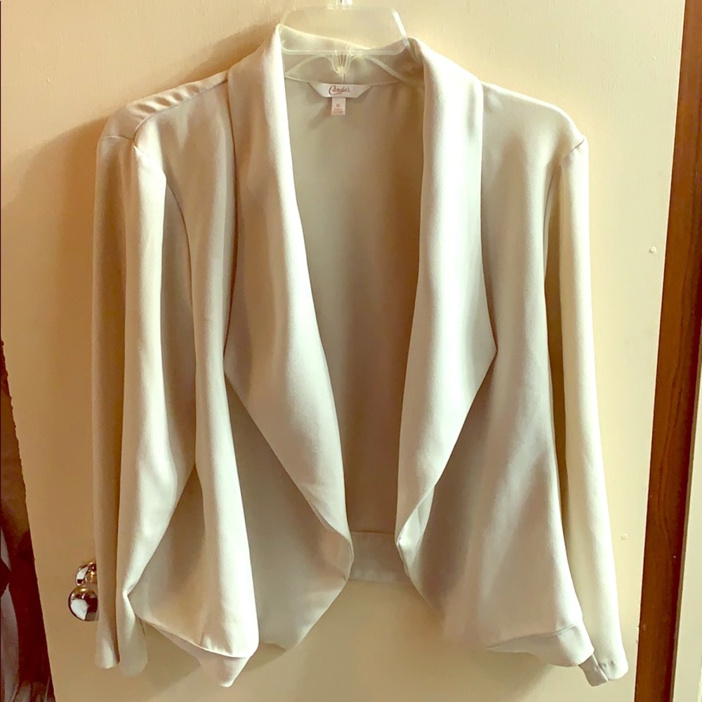 White blazer